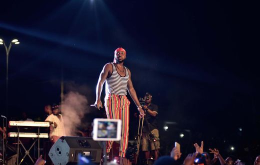 Massive crowd turn up for VGMA nominees jam in Kumasi