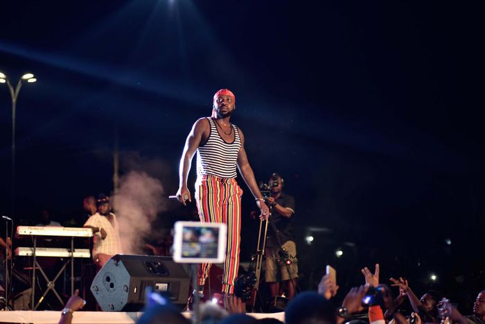 Massive crowd turn up for VGMA nominees jam in Kumasi