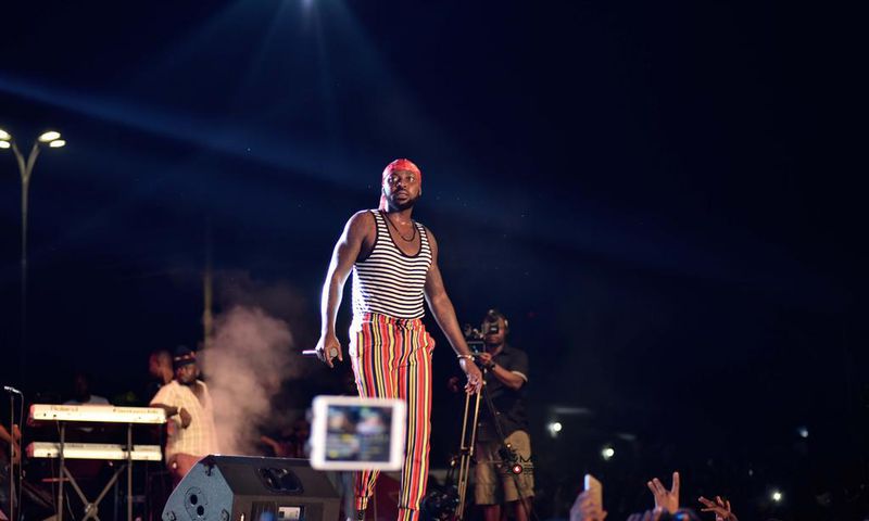 Massive crowd turn up for VGMA nominees jam in Kumasi