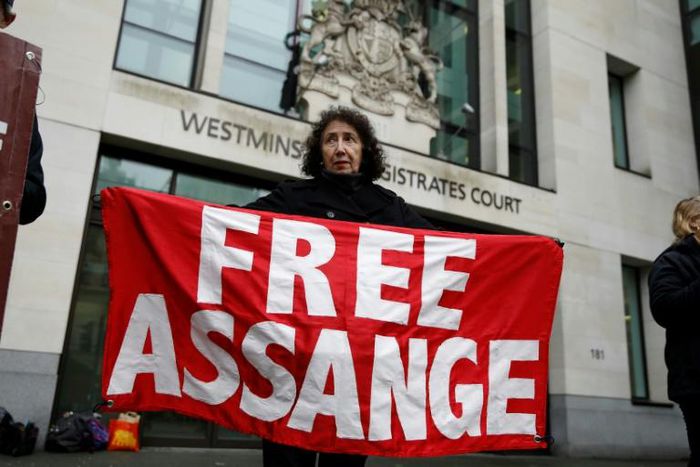 The revelation came at a case management hearing at Westminster Magistrates' Court before Monday's formal start of Washington's extradition request for him to face espionage charges