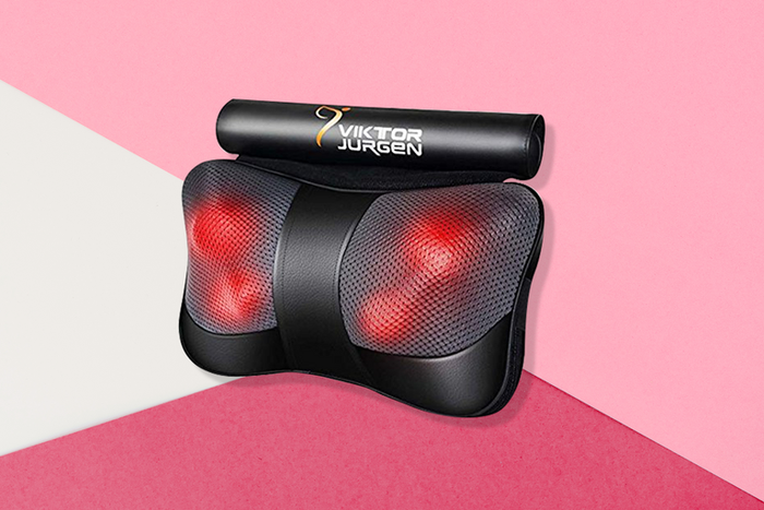 Check Out This Addicting $40 Neck Massaging Pillow