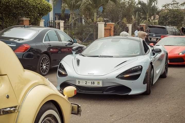 Photos:The fleet of cars spotted at Despite's son wedding