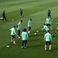 Eden Hazard was absent after his latest injury as Zinedine Zidane directed Real Madrid training ahead of their Champions League game