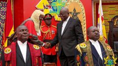 President Akufo-Addo in Parliament