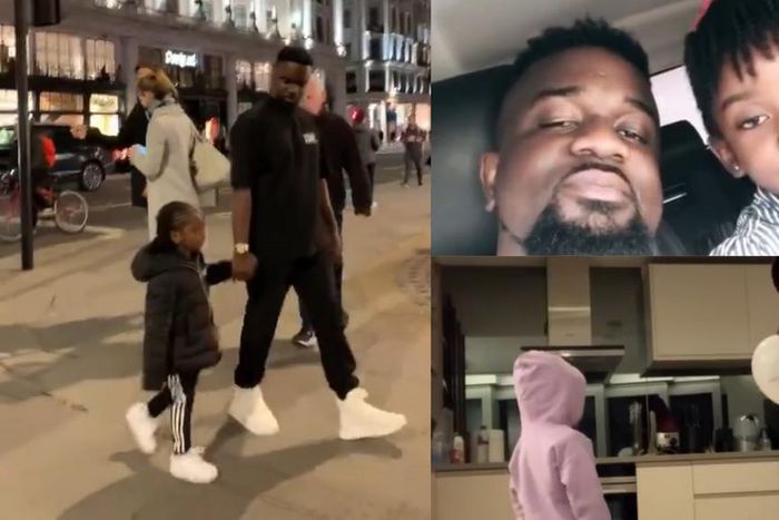 Sarkodie and daughter, Titi