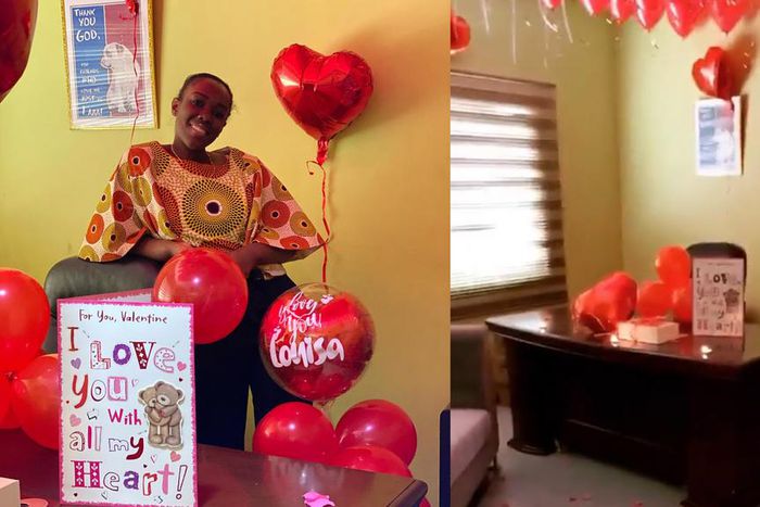 Stonebwoy surprises wife Dr Louisa for Val's Day