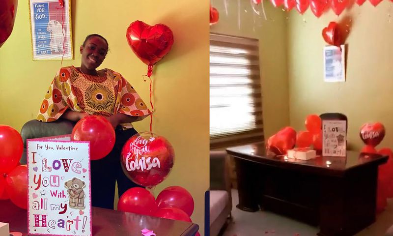 Stonebwoy surprises wife Dr Louisa for Val's Day