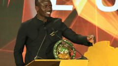 Sadio Mane was in Hurghada to collect his African Player of the Year award