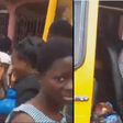 Passengers run out of commercial bus as 2 Chines men boards the car (video)
