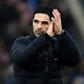 Mikel Arteta has not ruled out hope of Arsenal finishing in the Premier League top four