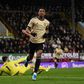 Anthony Martial scored Manchester United's opening goal in a 2-0 win at Burnley
