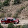 A vehicle transporting a coffin of one of the nine Mormon victims shot dead in Mexico in November 2019