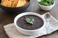 Black and Pinto Bean Soup