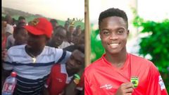 Mathew Anim Cudjoe mobbed
