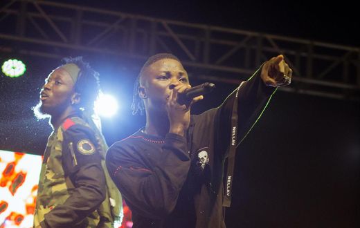 Stonebwoy shuts down WatsUp TV Legon SRC concert