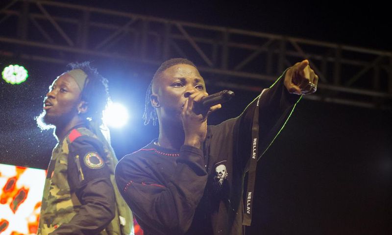 Stonebwoy shuts down WatsUp TV Legon SRC concert