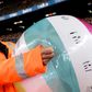Fans threw various beach balls on to the Camp Nou pitch in Wednesday's Clasico