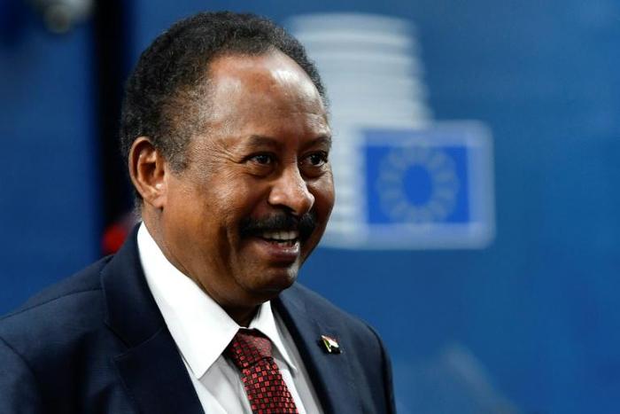 Sudan's Prime Minister Abdalla Hamdok, seen here in November 2019, is making a rare visit to Washington