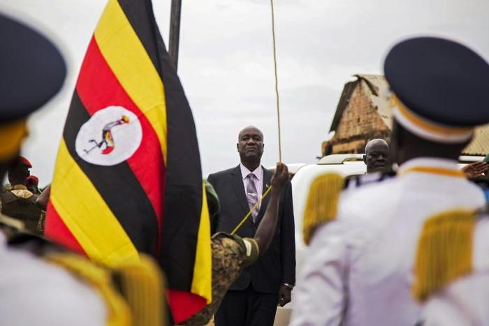 Sudan's Defense Minister Kuol Manyang Juuk, seen here in 2015, has been hit with US sanctions on accusations of obstructing peace efforts