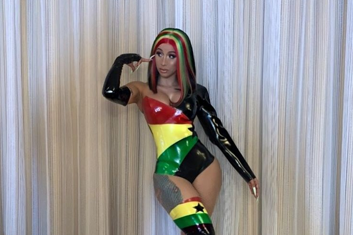 Cardi B sells Ghana’s Year of Return with the perfect outfit