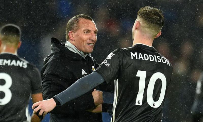 Brendan Rodgers' Leicester team are second in the Premier League
