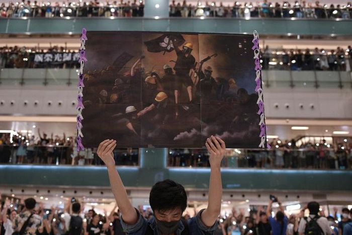 Hong Kong was shaken by widespread and sometimes violent street protests in 2019