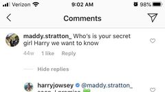 harry jowsey instagram