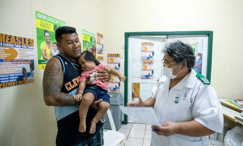An immunisation drive has boosted coverage rates from just 30 percent to around 90 percent