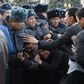 Kyrgyz police said they intervened when the protesters started moving towards the main seat of government
