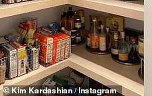 Inside Kim Kardashian's fridge