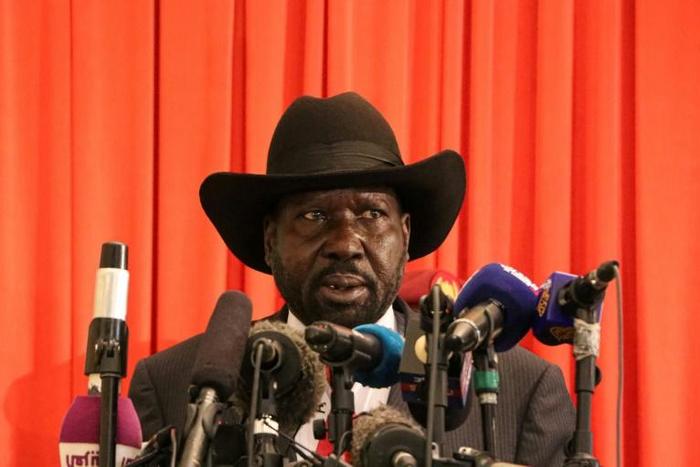South Sudan's President Salva Kiir addresses the nation after receiving an extension of 100 days to form a unity government