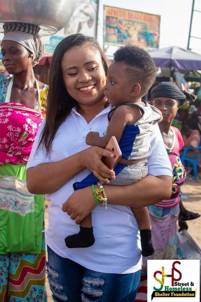 Adelaide Abena Frimpomaa of Street and Homeless Shelter Foundation