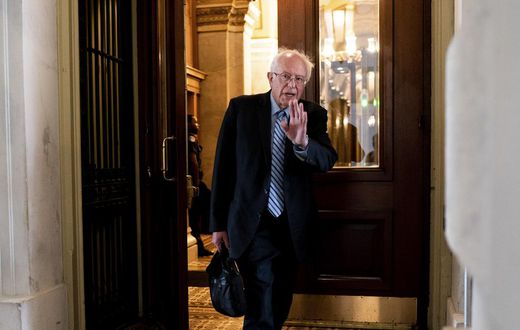 Sanders Argues He Has 'Narrow Path' and Says He Wants to Push His Issues
