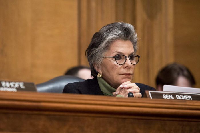 Why Barbara Boxer Joined a Lobbying Firm