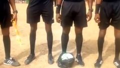 Match ball wrapped in polythene bag scares referees during BA Utd Vs Bofoakwa game