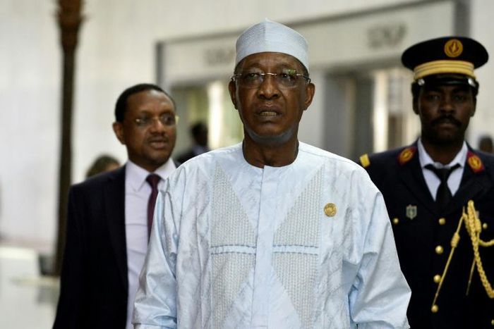 Under pressure: Chadian President Idriss Deby Itno