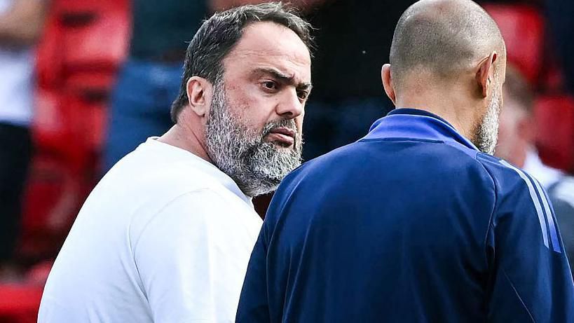 Nuno Espirito Santo and Evangelos Marinakis
