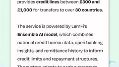 LemFi Launches AI-powered “Send Now, Pay Later” Service, Combining Credit and Remittances for UK Immigrants