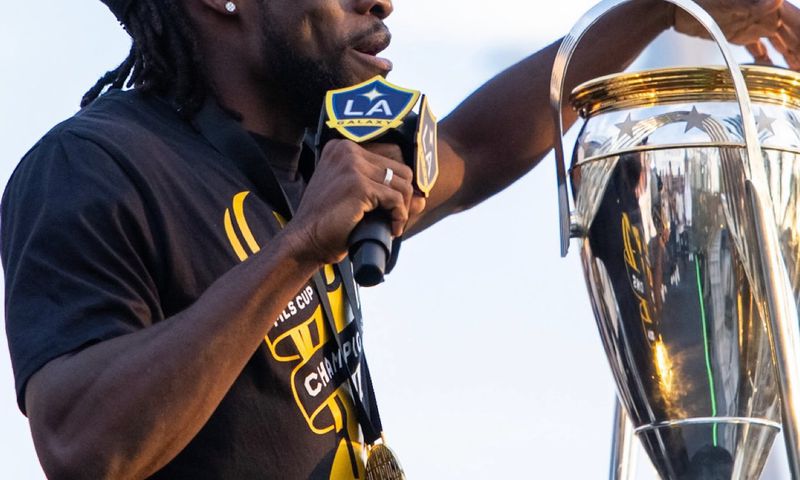 Video: Black Stars player Joseph Paintsil performs latest song to celebrate LA Galaxy MLS Cup triumph