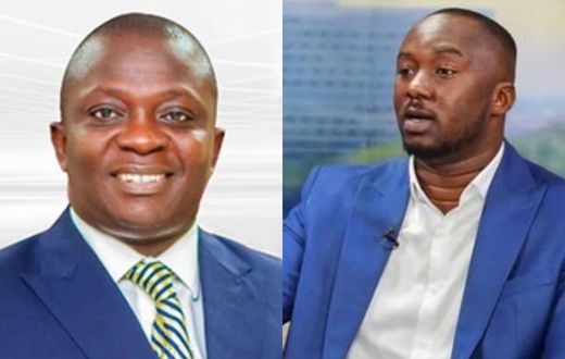 Dr Bryan Acheampong and Malik Basintale