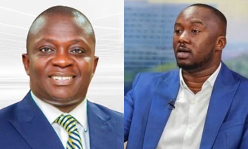 Dr Bryan Acheampong and Malik Basintale