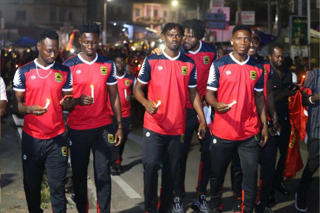 Asante Kotoko vigil