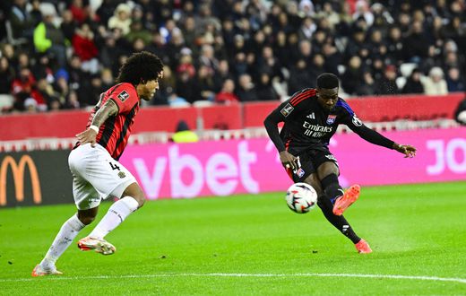 Ernest Nuamah scores as Lyon boosts UCL bid with win at in-form Nice