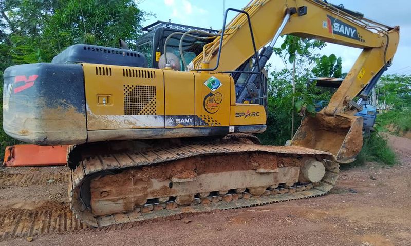 Seized mining equipment