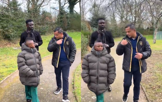 Ghanaians roast Yaw Dabo for visiting top French club in ‘oversized jacket'