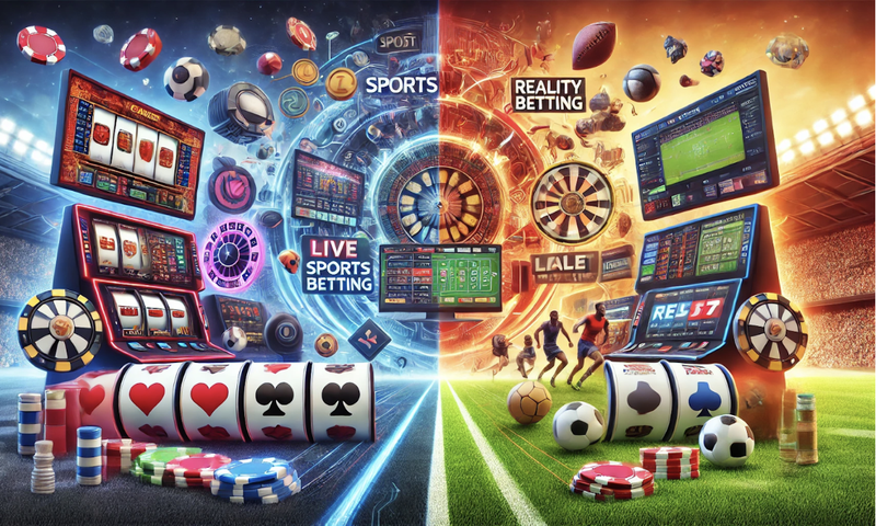 Gambling and sports betting: Similar, yet different