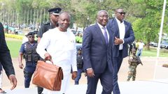Ken Ofori-Atta and Dr Mahamudu Bawumia