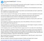 accra lions statement