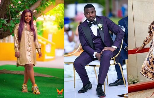 Jackie Appiah, John Dumelo and Juliet Ibrahim and the top three most followed celebrities on TikTok (Source: Instagram)