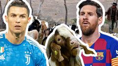 Ronaldo and Messi